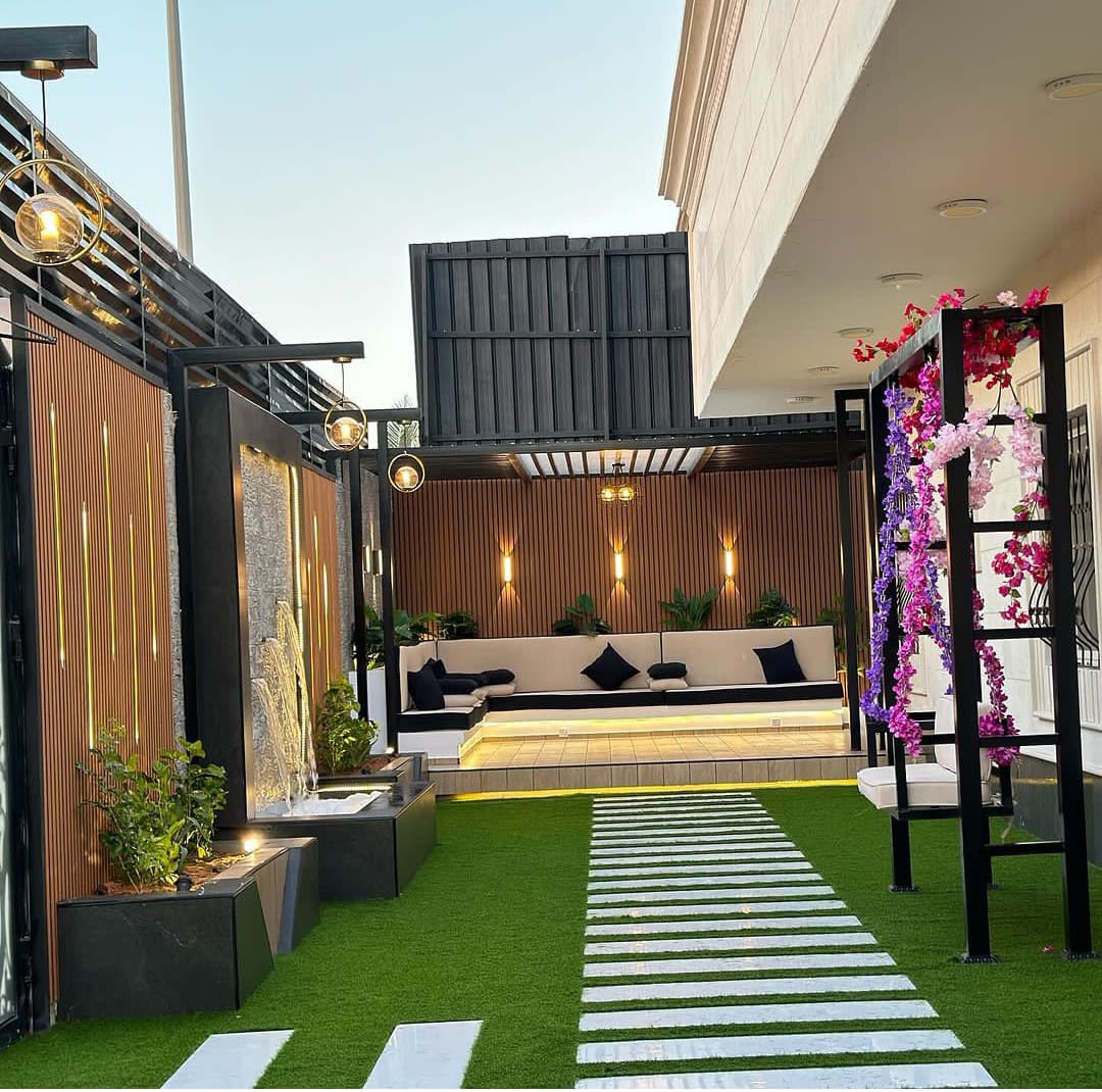 تصميم حدائق مودرن 2024