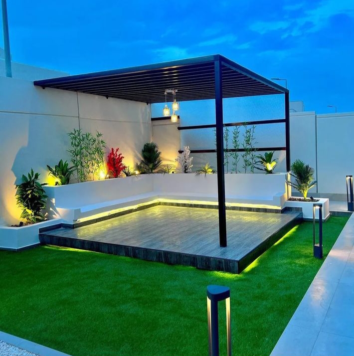 شركة تصميم حدائق منزليه بالدمام