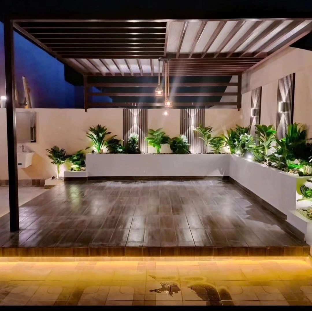 تصميم حدائق مودرن