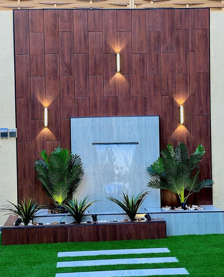 تصميم شلال مودرن